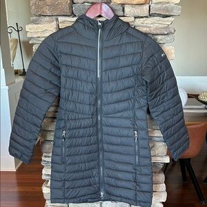 Columbia Black Kids Raincoat